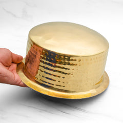 Pure Brass Patila for Cooking – Tin Coated (Kalai) – Handcrafted Hammered & Traditional Design