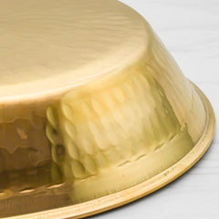 Pure Brass Parat for Dough Atta Kneading | Utensils for Your Kitchen | Pure Brass Parat Platter