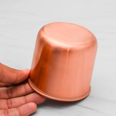 Pure Copper Multipurpose Container | Copper Utensils for Kitchen | Matte Finish | 320ml
