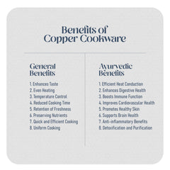 Pure Copper Fry Pan for Cooking – Tin Coated (Kalai) – Handcrafted Hammered & Traditional Design