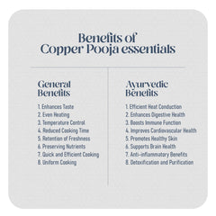 Pure Copper Pooja Kalash - Strong & Heavy - Harmless & Lead-Free - Leak Proof - Provides Many Health Benefits