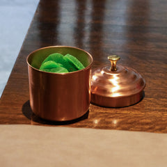 Pure Copper Multipurpose Container | Copper Utensils for Kitchen | Matte Finish | 320ml