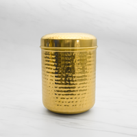 Brass Dabba for Storage | Pure Brass Jar/Container | Multipurpose Dabba (Medium)