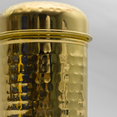 Brass Dabba for Storage | Pure Brass Jar/Container | Multipurpose Dabba (Small)