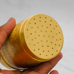 Pure Brass Filter Coffee Maker, South Indian Filter Coffee Maker, Coffee Decoction Maker, Coffee Brewer - Traditionally Handcrafted Kumbakonam Style