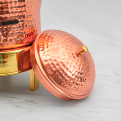 Pure Copper Mushroom Water Dispenser | Leak Proof Water Dispenser with Tap