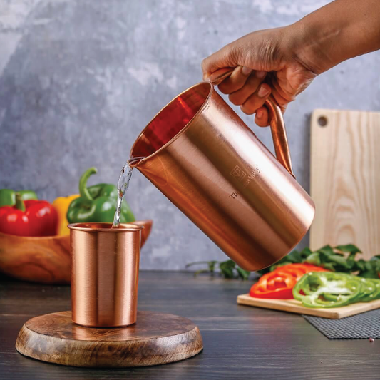 Health Benefits of drinking water from a copper bottle