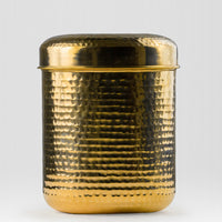 Brass Dabba for Storage | Pure Brass Jar/Container | Multipurpose Dabba (Large)