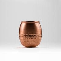 Pure Copper Modern Glass - Lacquered for Shine & Protection