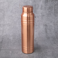 Pure Copper Water Bottle | Leak Proof Water Bottle, Robust Bottle | 1 Litre