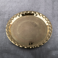 Pure Brass Paan Thal | Brass Thali/Plate for Serving