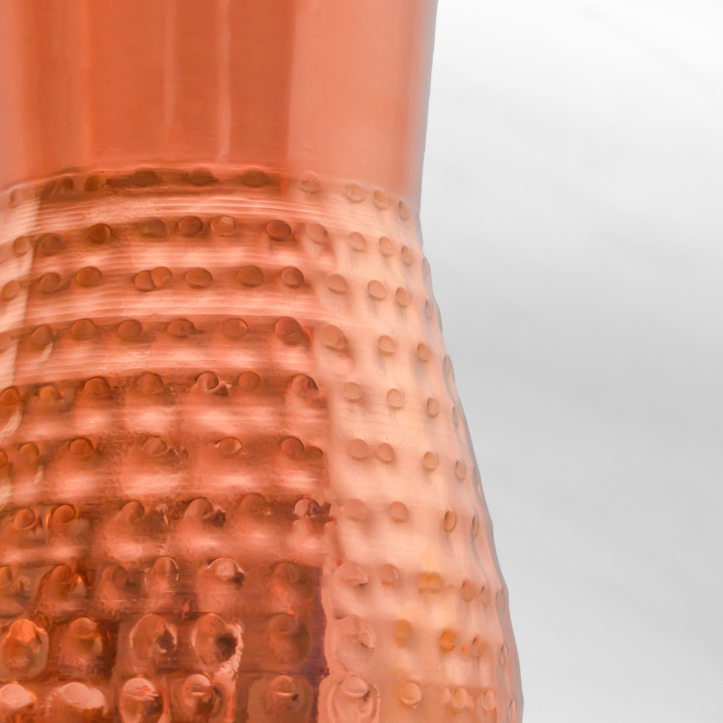 Pure Copper Marina Jar Classic for Water | Copper Utensil for Water, Chocolates & Dry Fruits | 1.2 litres, 22.5 cm x 11 cm
